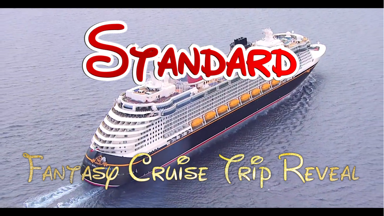 (Standard Package) Fantasy Cruise Ship Trip Reveal