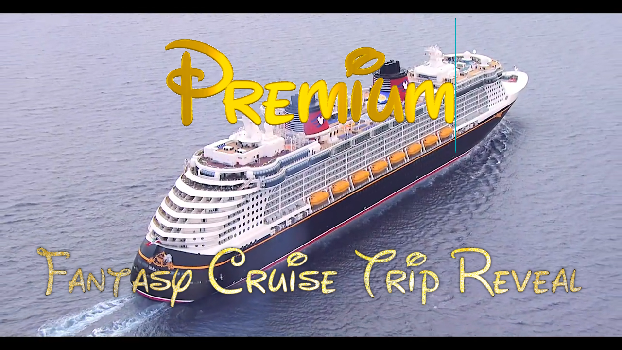 (Premium Package) Fantasy Cruise Ship Trip Reveal