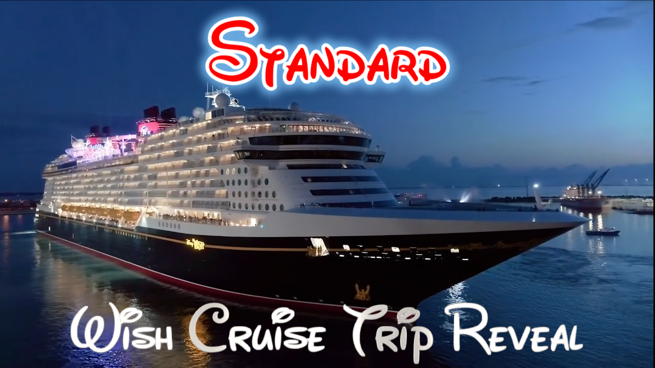 (Standard Package) Wish Cruise Ship Trip Reveal