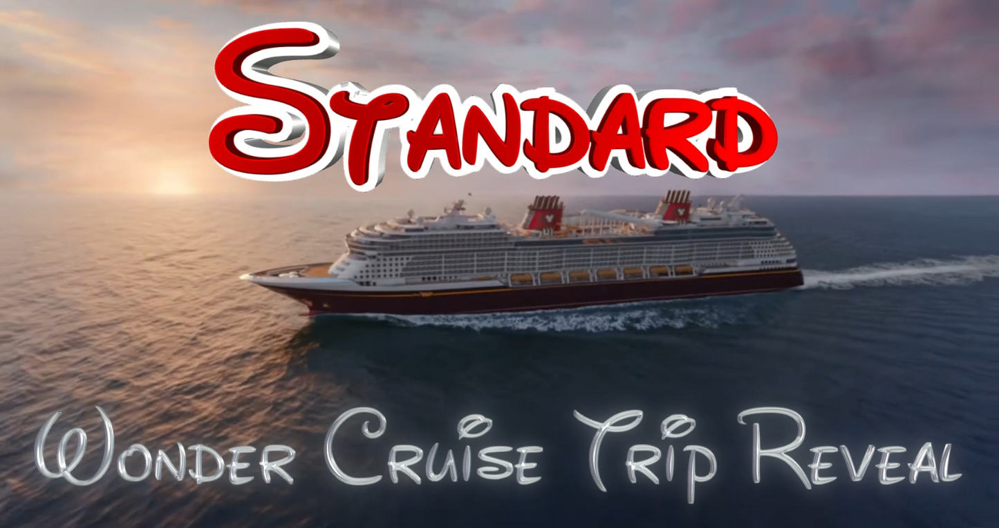 (Standard Package) Wonder Cruise Ship Trip Reveal