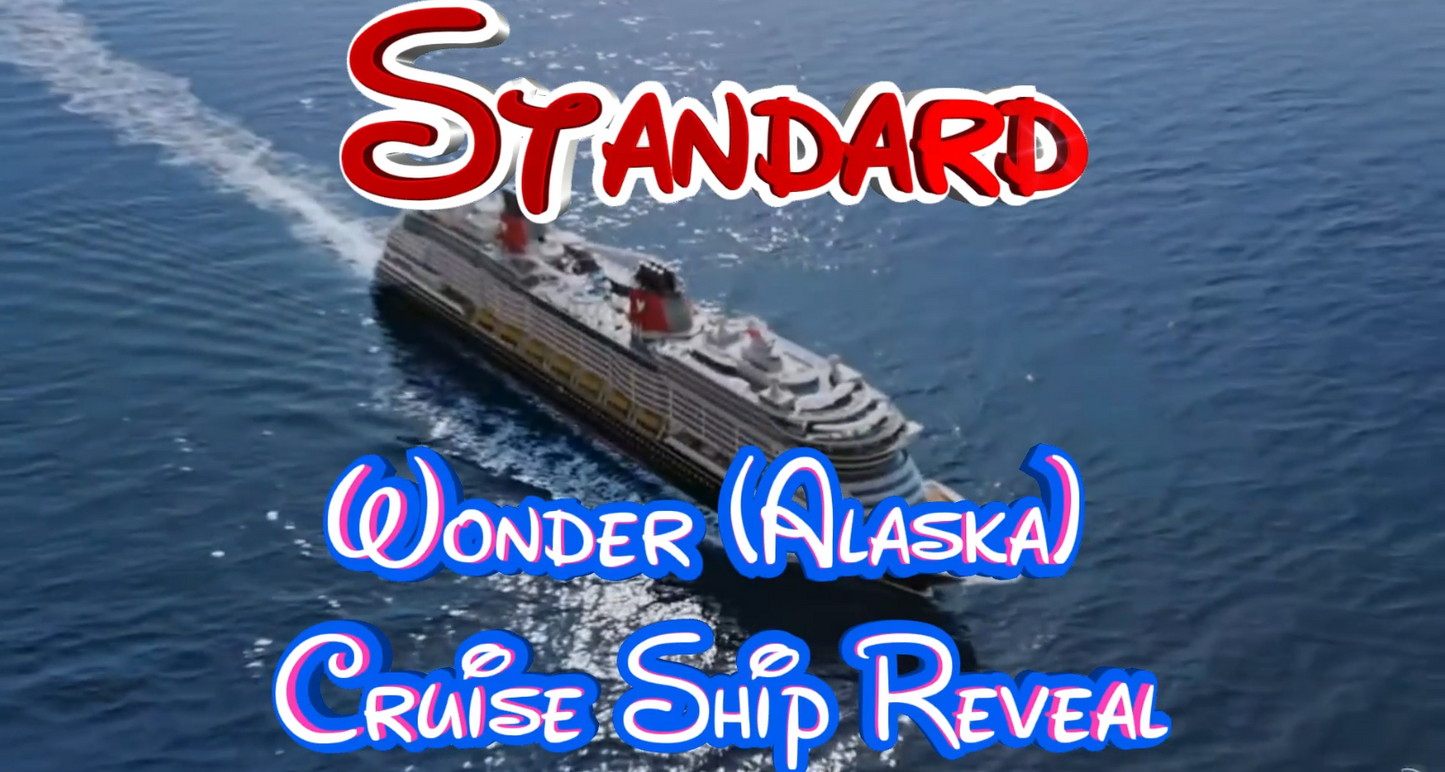 (Standard Package) Theme Park Alaska Cruise Ship Trip Reveal
