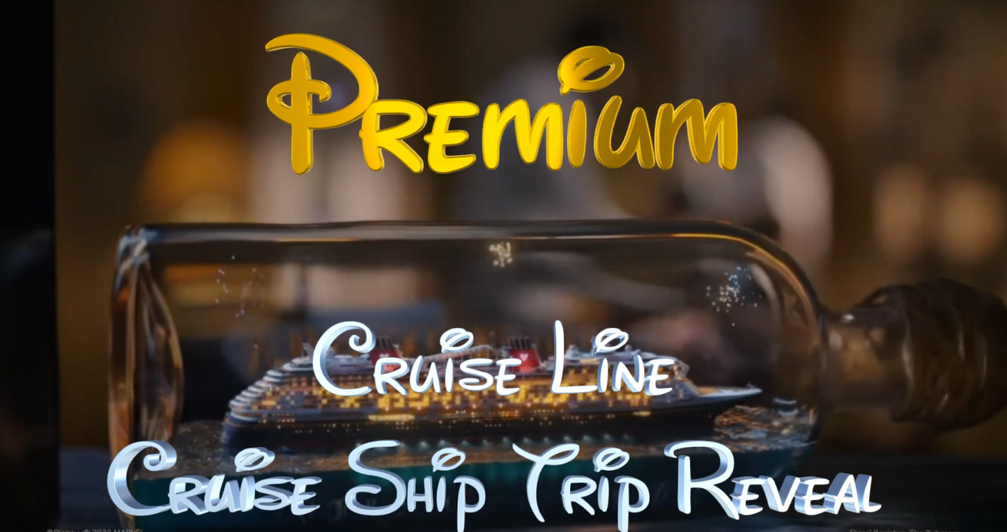 (Premium Package) Dream Cruise Ship Trip Reveal