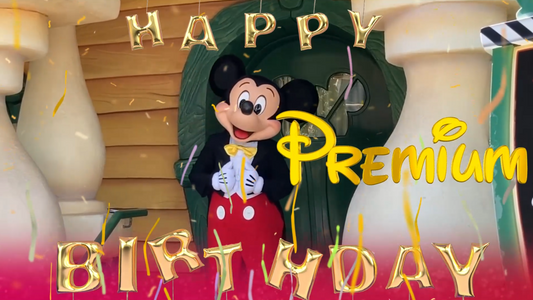 (Premium Package) Happy Birthday Message from The Mouse