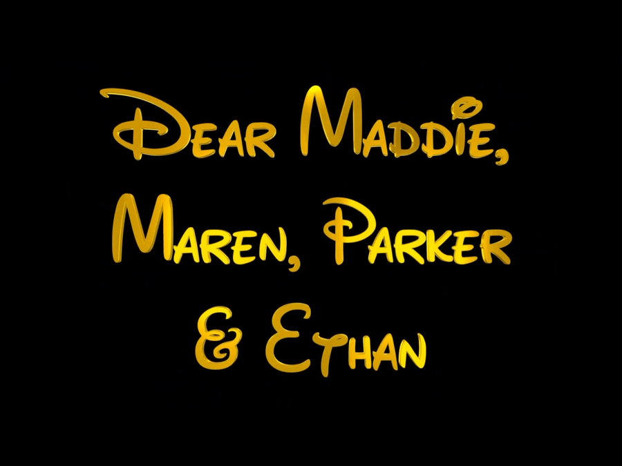 Example of the gold name shoutout screen