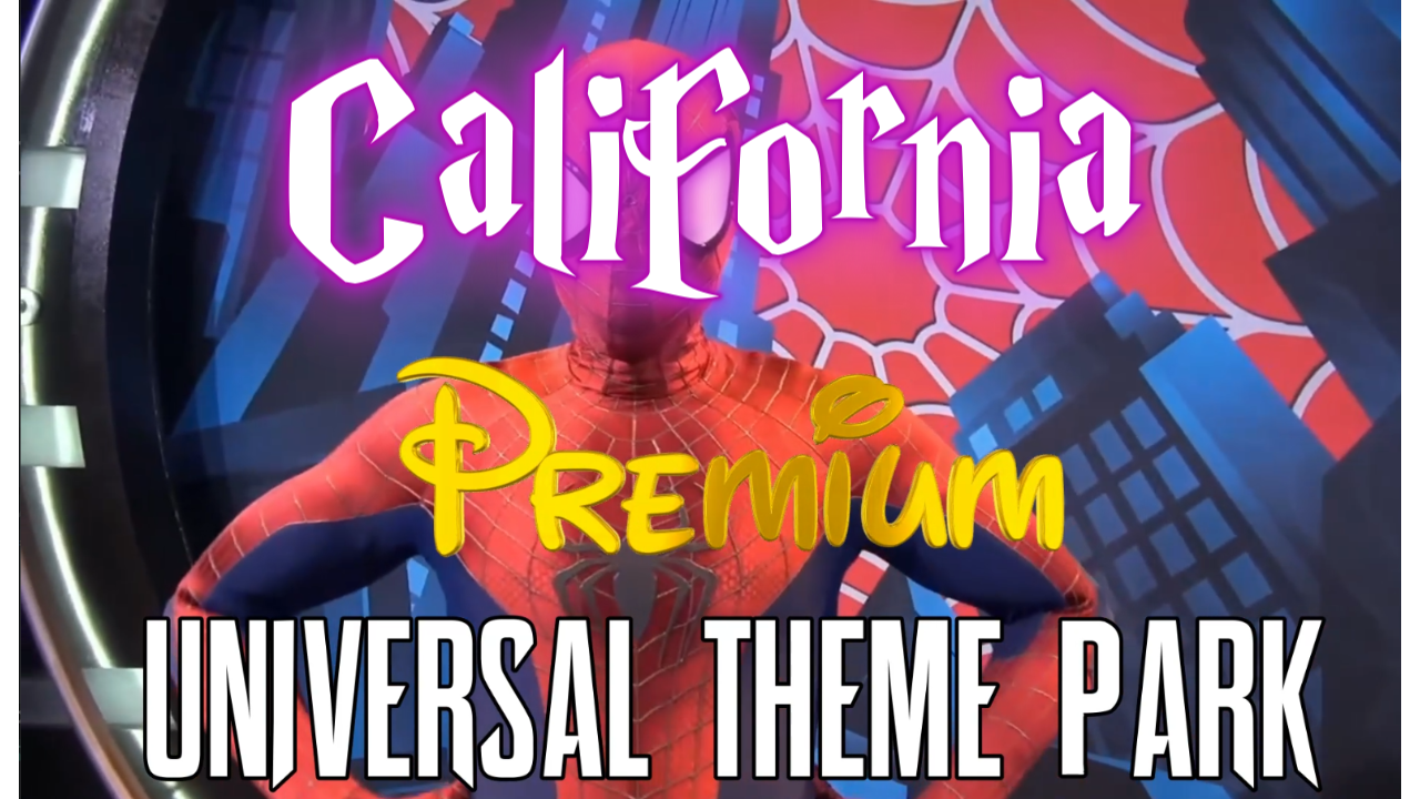 (Premium Package) Spidey Universal Theme Park Trip Reveal (Hollywood, CA)